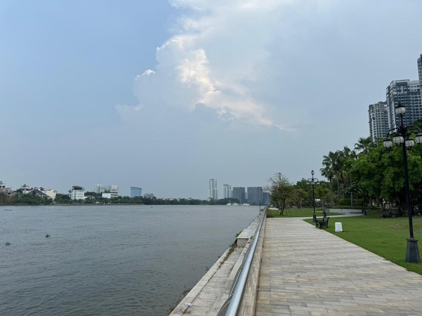 Vinhome Central Park 7 With Balcony Bandar Ho Chi Minh Luaran gambar